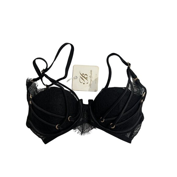 Honey BIrdette Tessa Contour Bra in Black